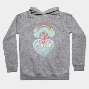 Sacred Earth Tree Heart Hoodie